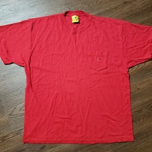 90s Vintage Duck Head Pocket Embroidered Logo Tee